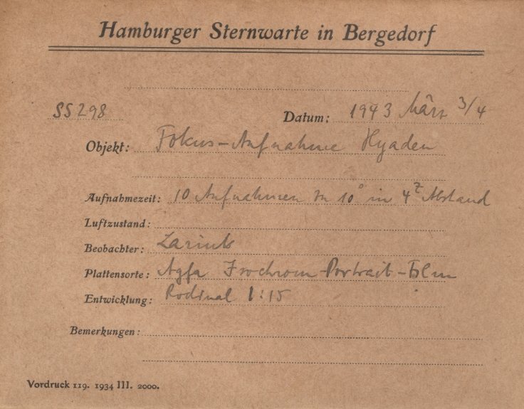 Plate envelope