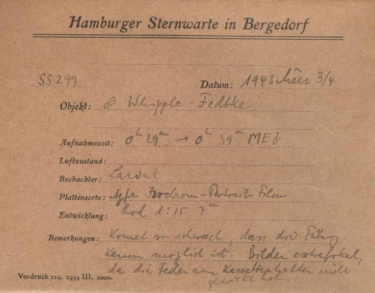 Plate envelope