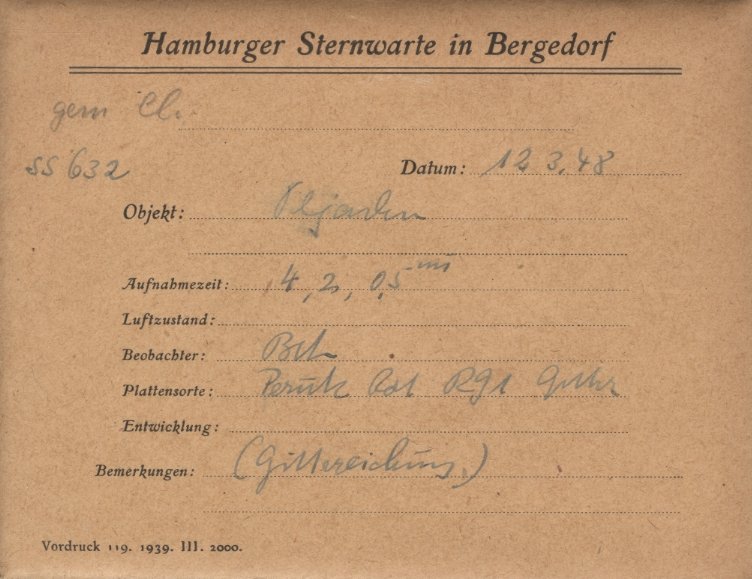 Plate envelope