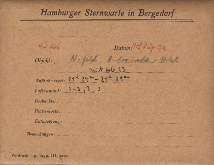 Plate envelope