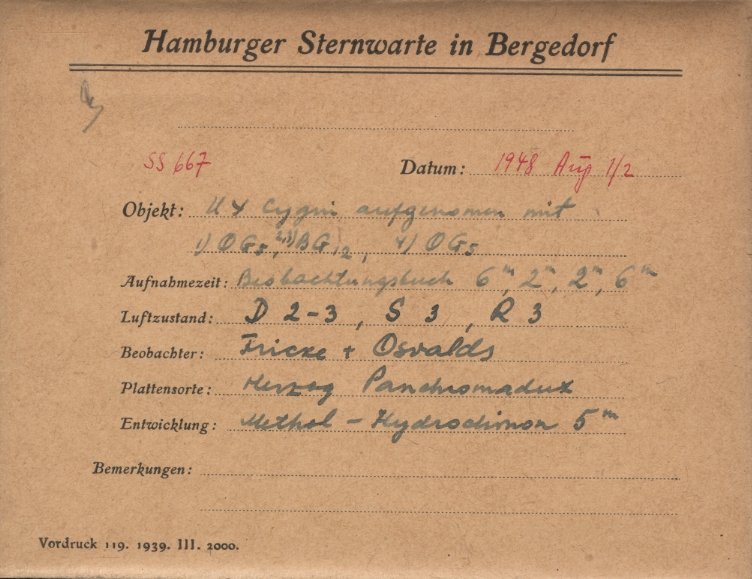 Plate envelope