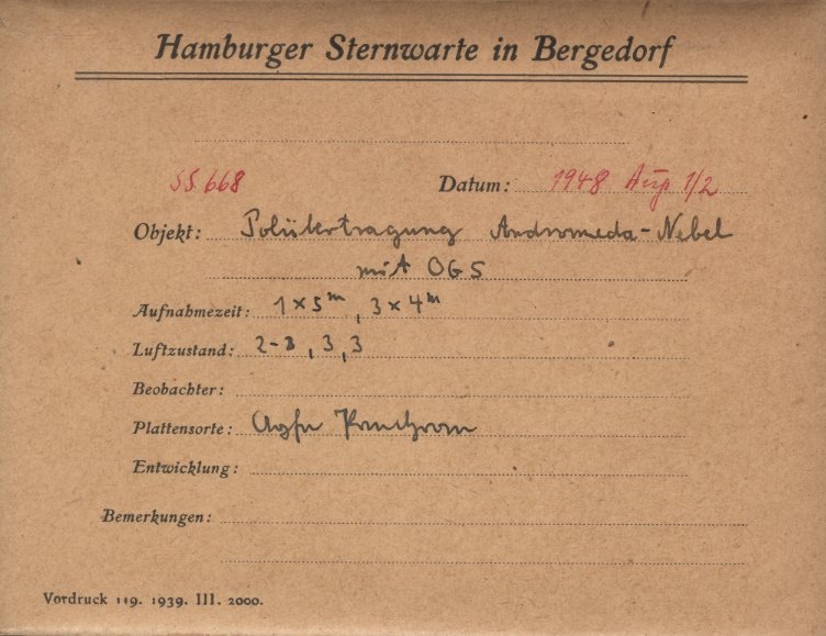 Plate envelope