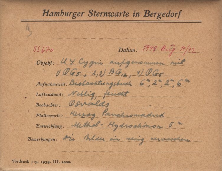 Plate envelope