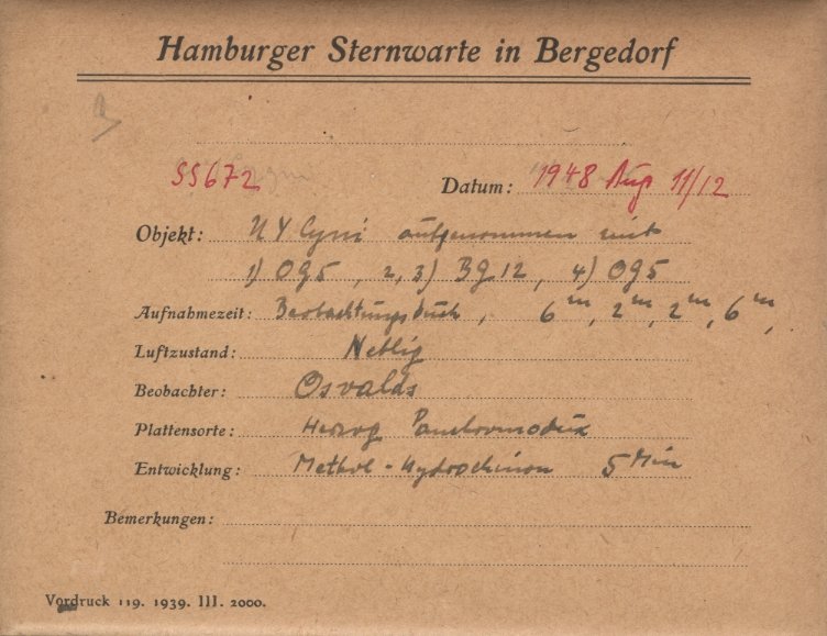 Plate envelope