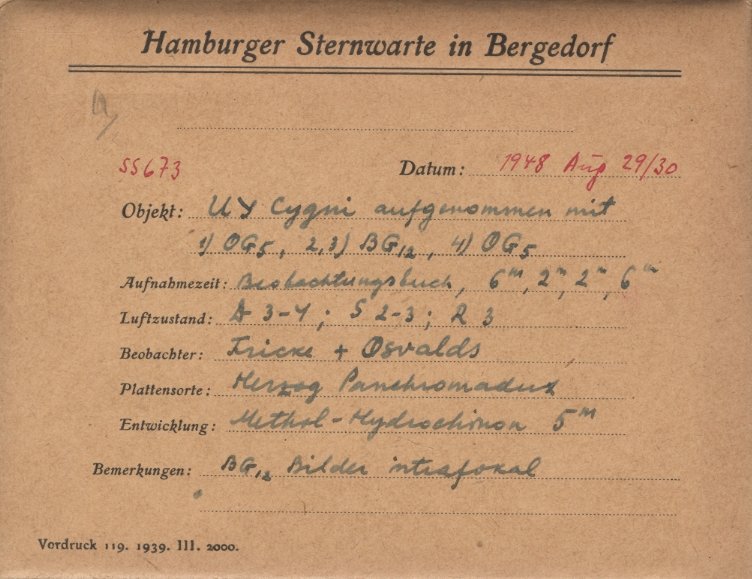 Plate envelope