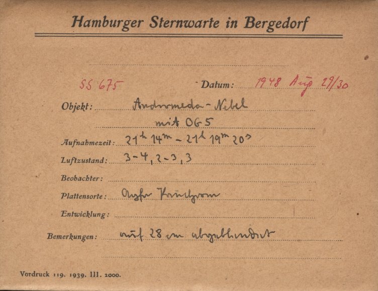 Plate envelope