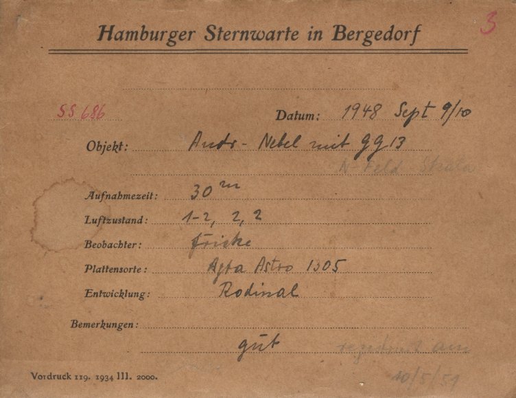 Plate envelope