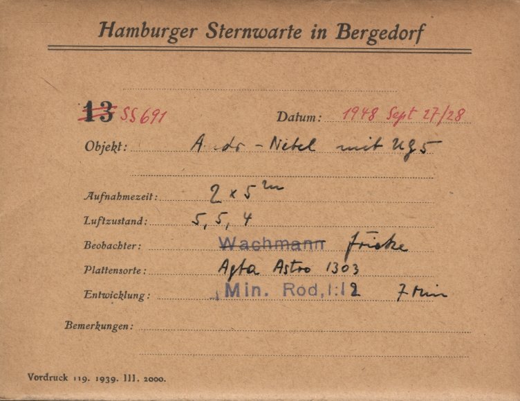 Plate envelope