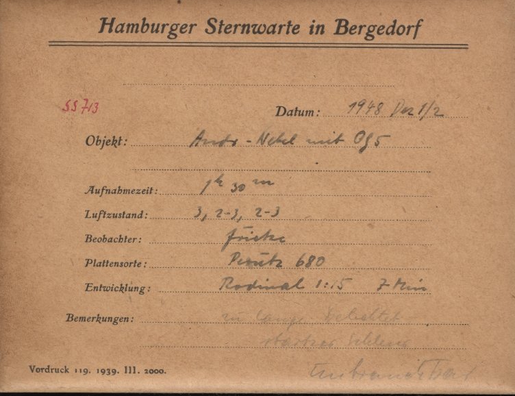 Plate envelope
