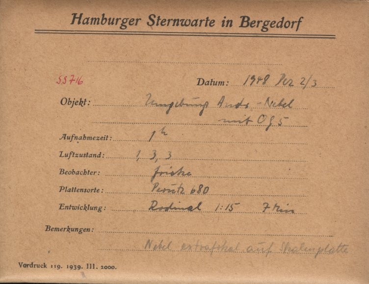 Plate envelope