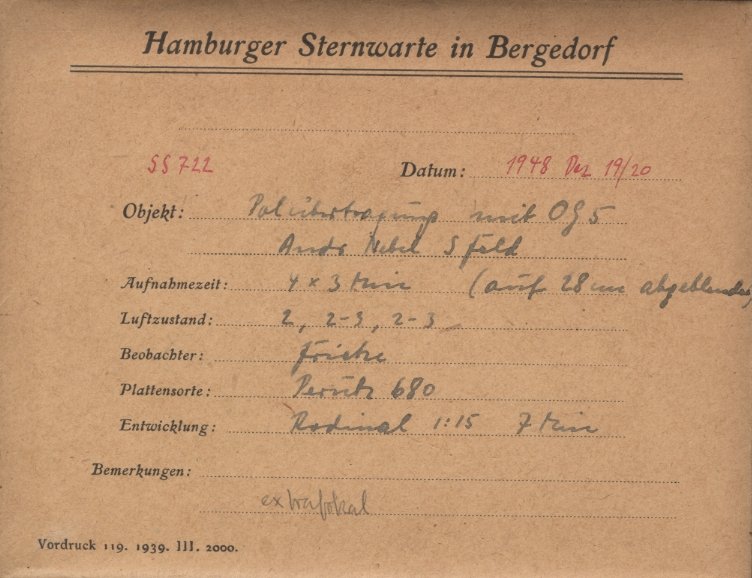 Plate envelope