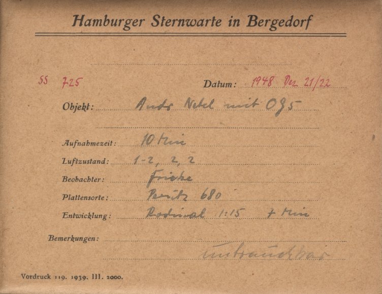 Plate envelope