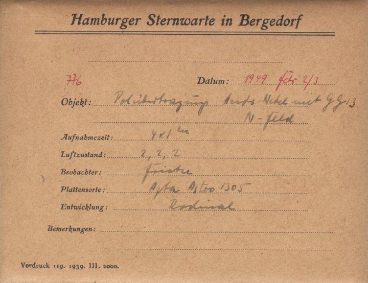 Plate envelope