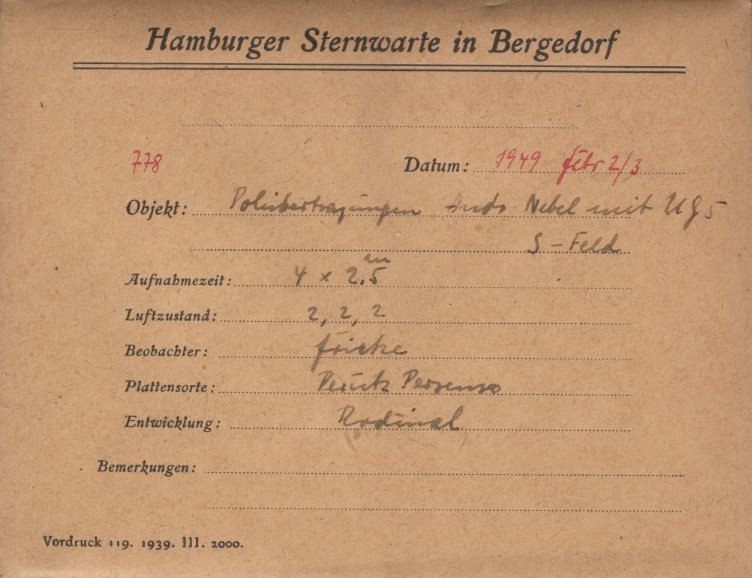 Plate envelope