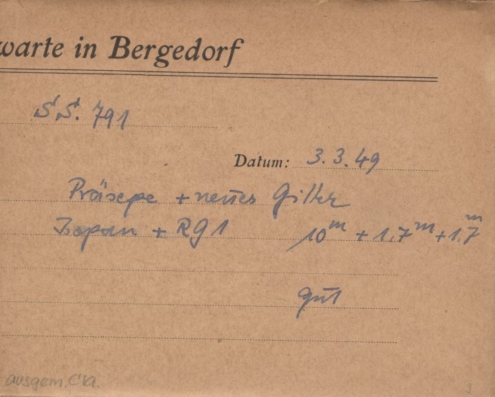 Plate envelope