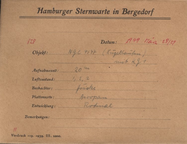 Plate envelope