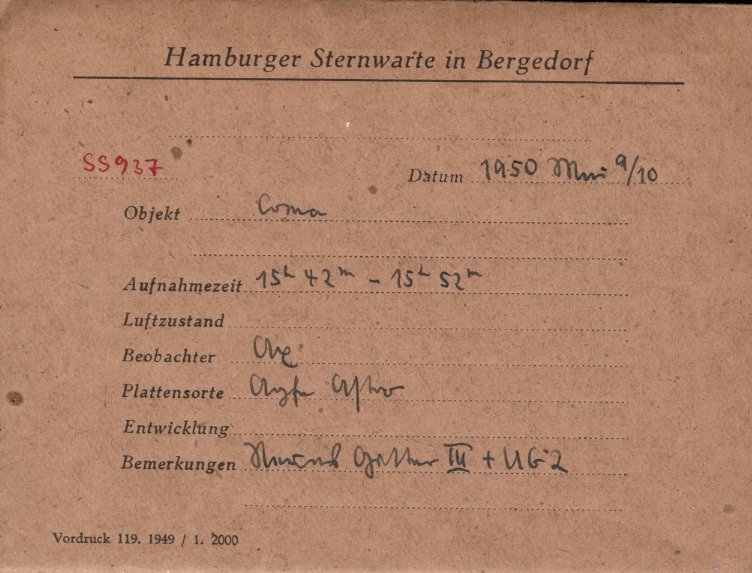 Plate envelope
