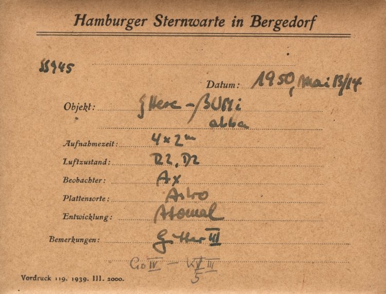 Plate envelope