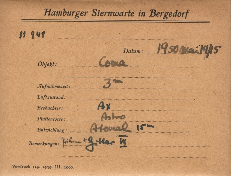 Plate envelope