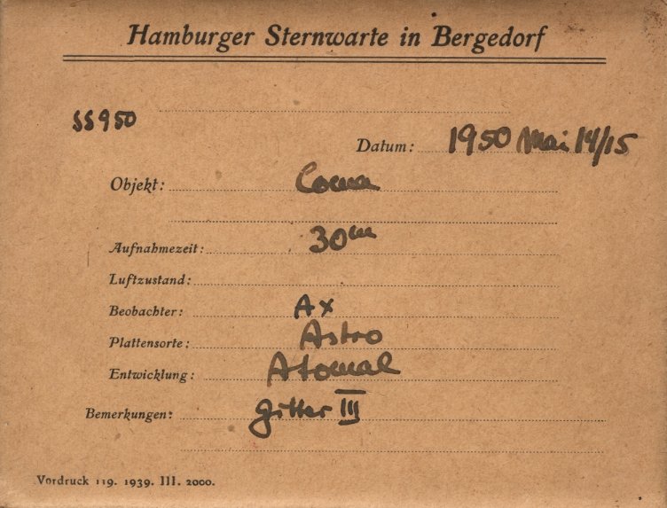 Plate envelope