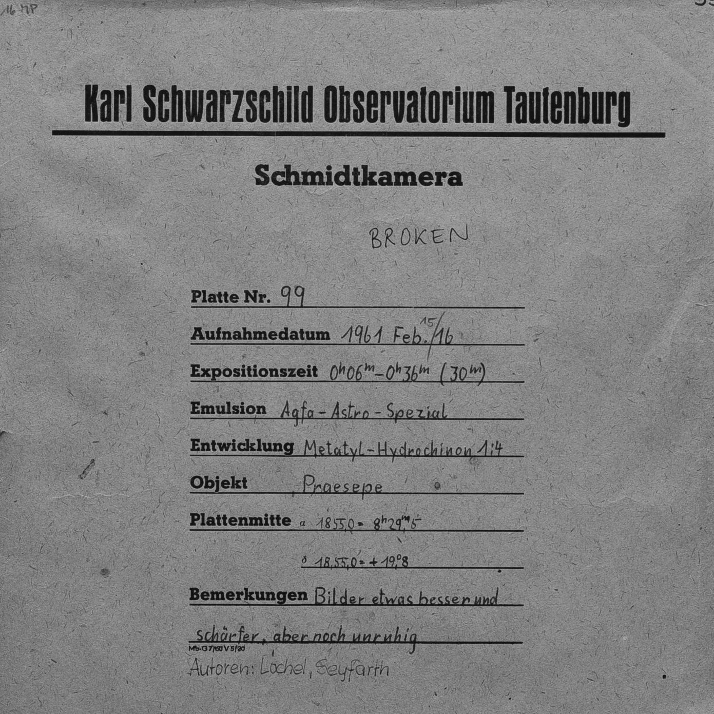 Plate envelope