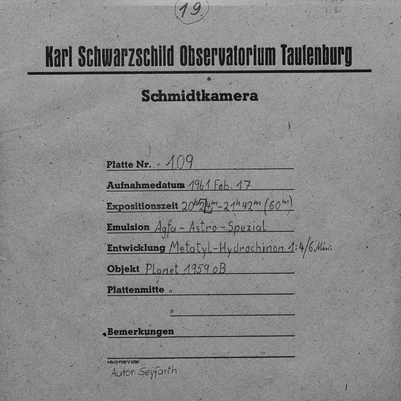 Plate envelope