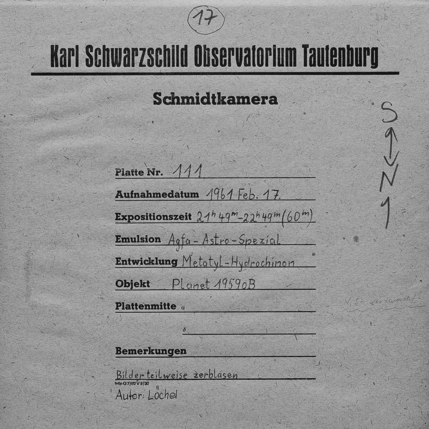 Plate envelope