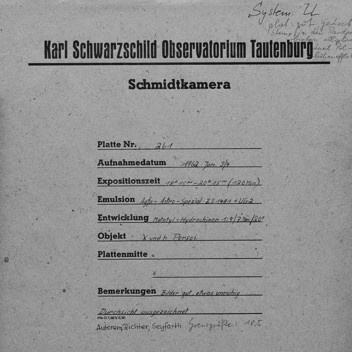 Plate envelope