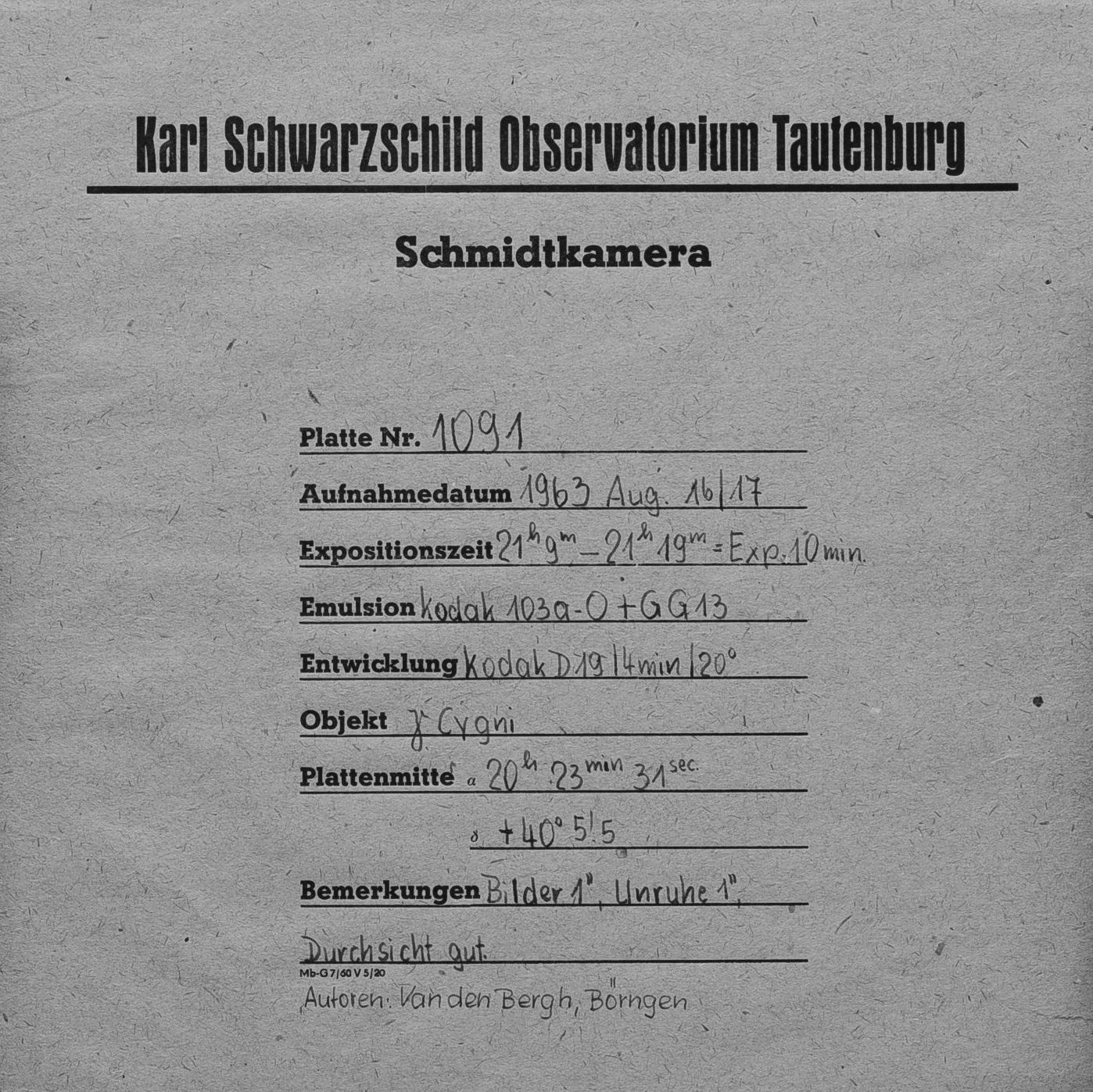 Plate envelope