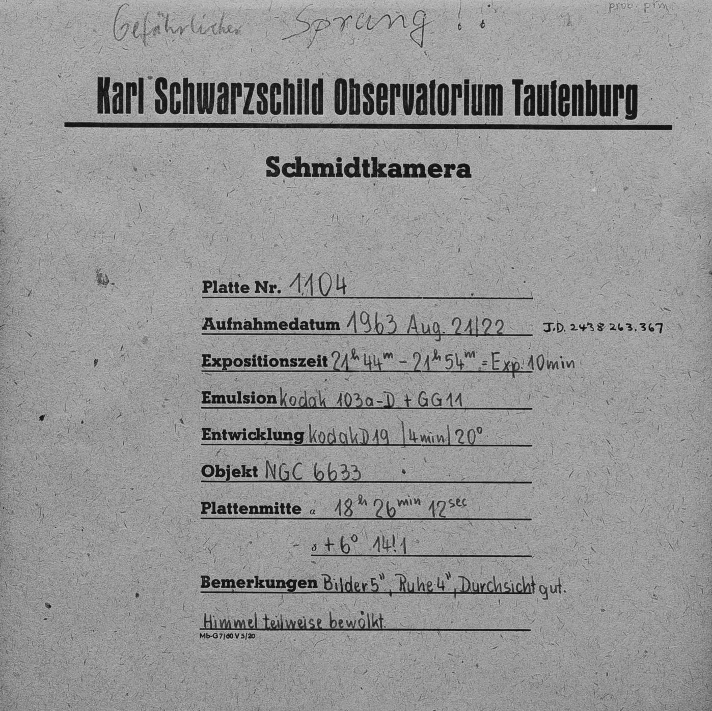 Plate envelope
