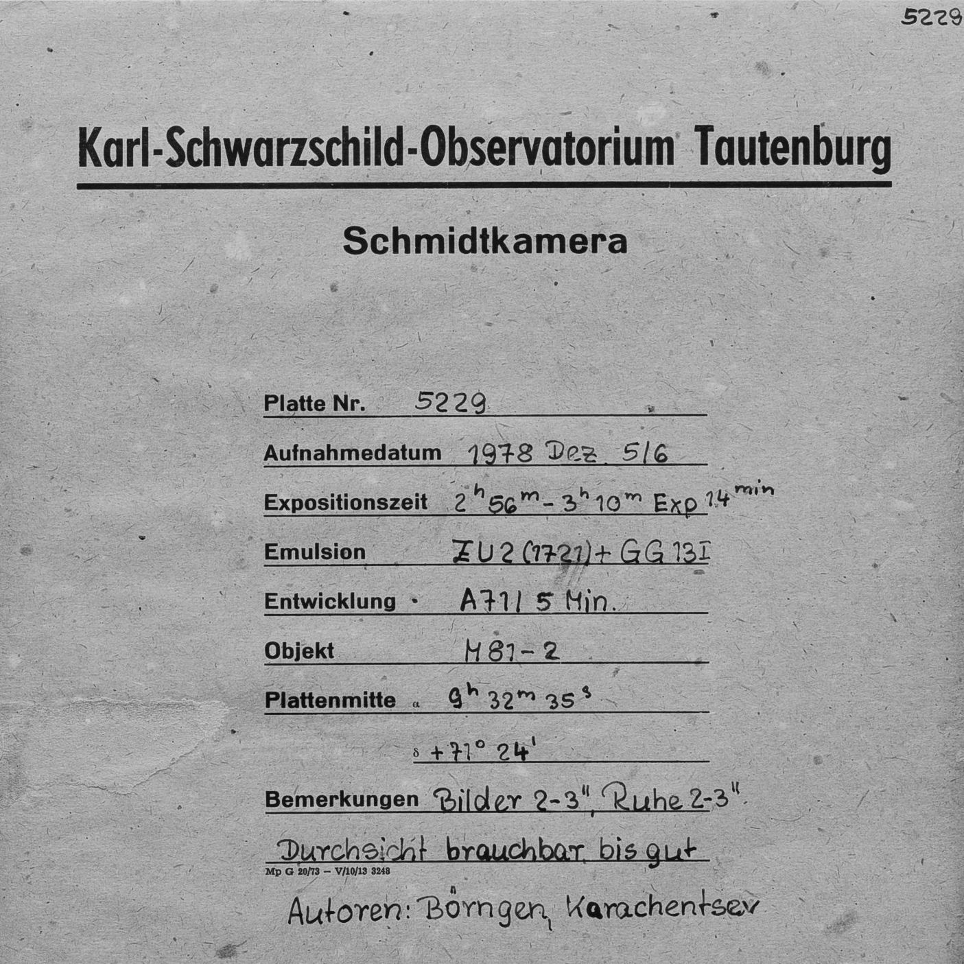 Plate envelope