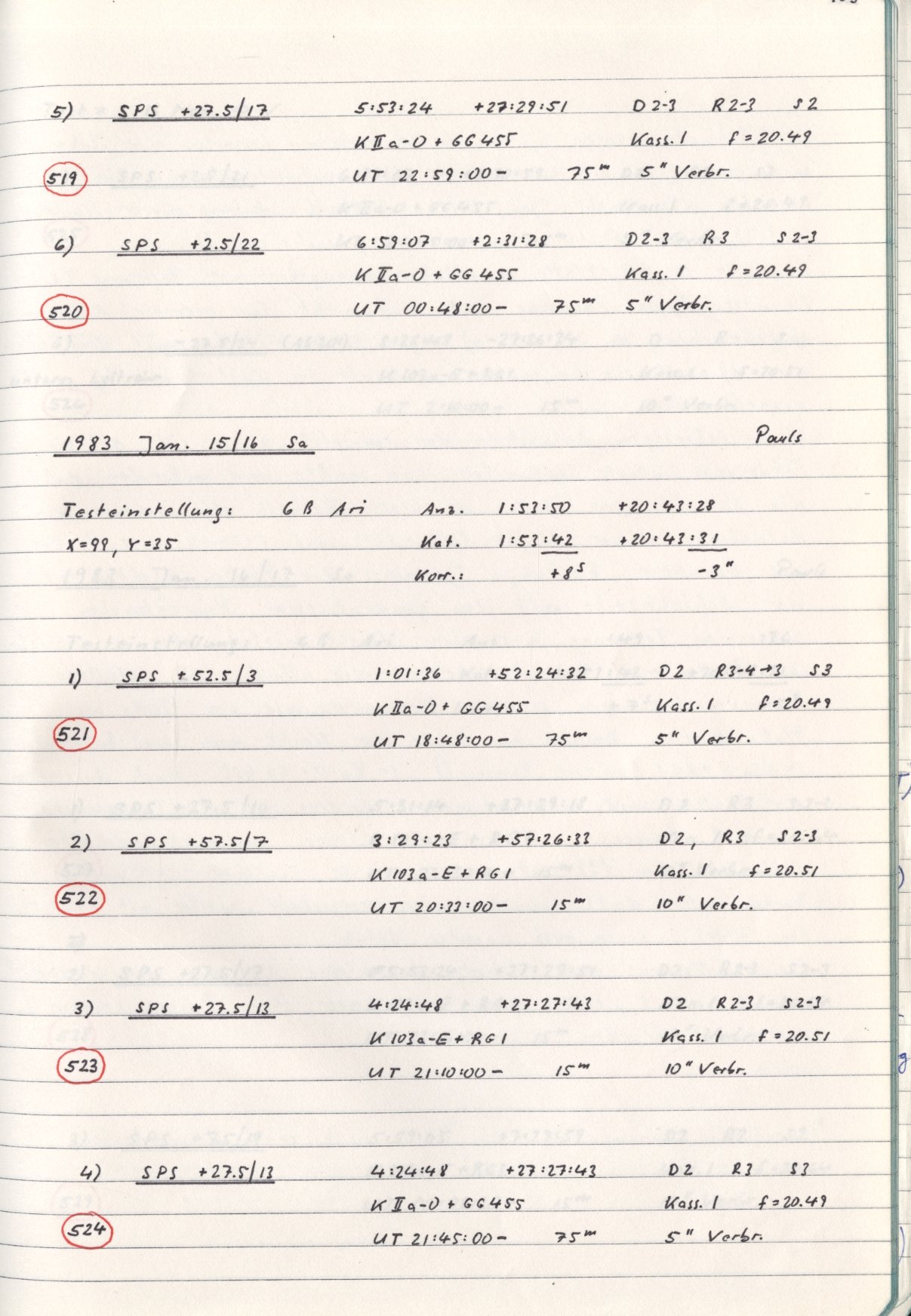 Logpage