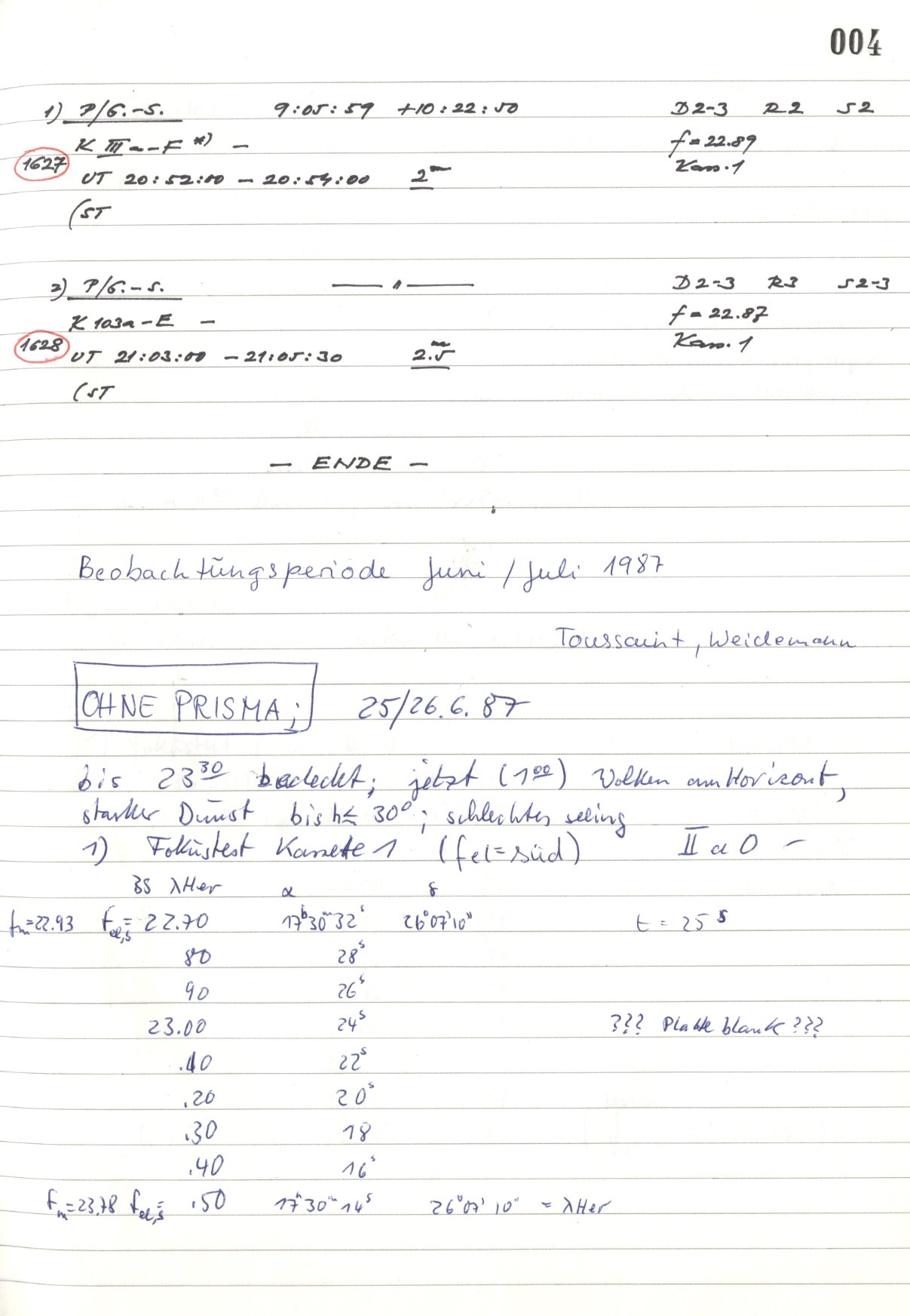 Logpage