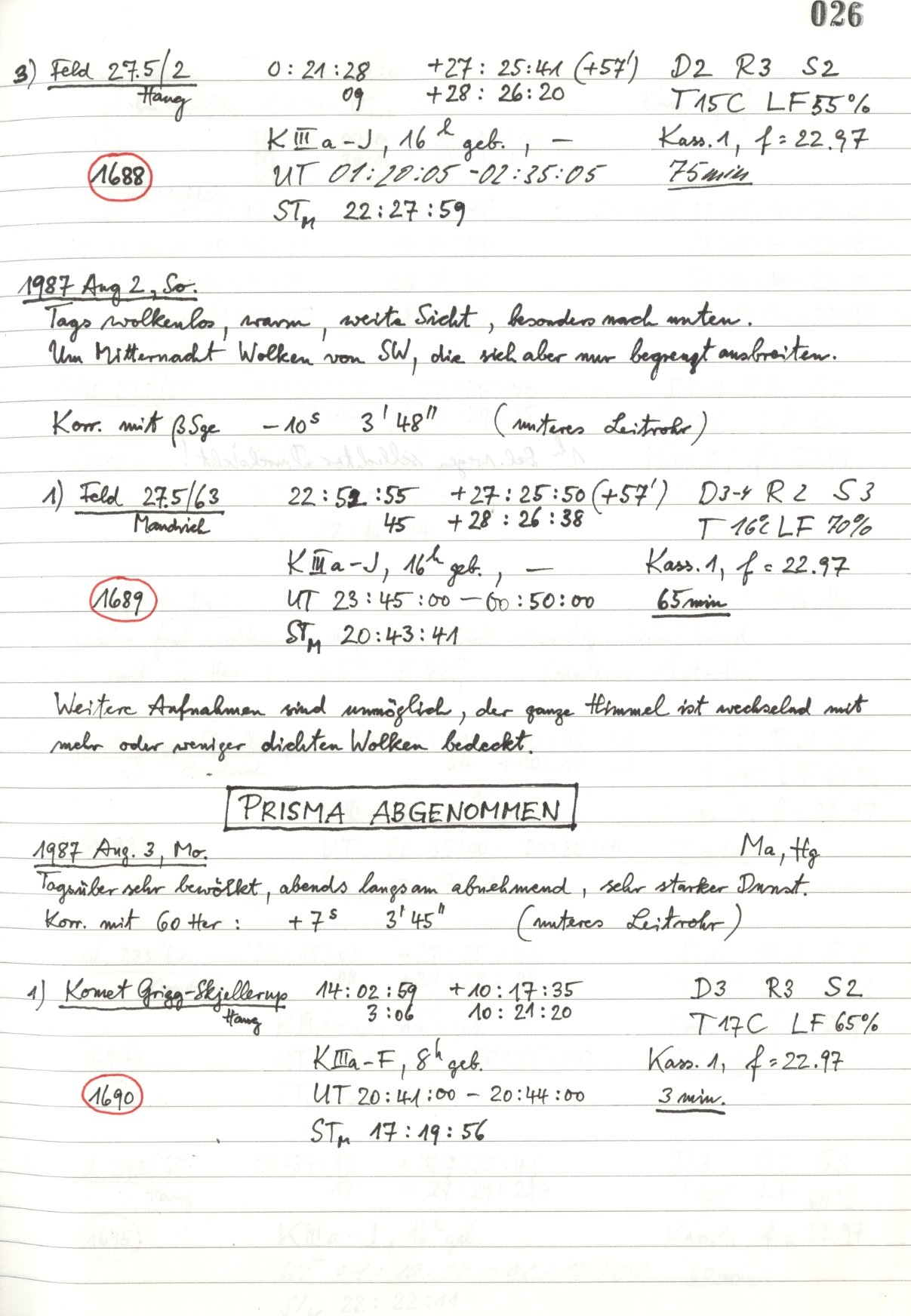 Logpage