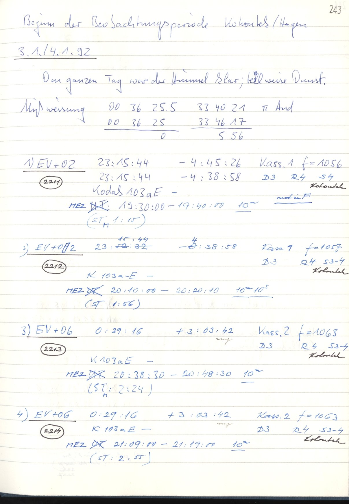 Logpage