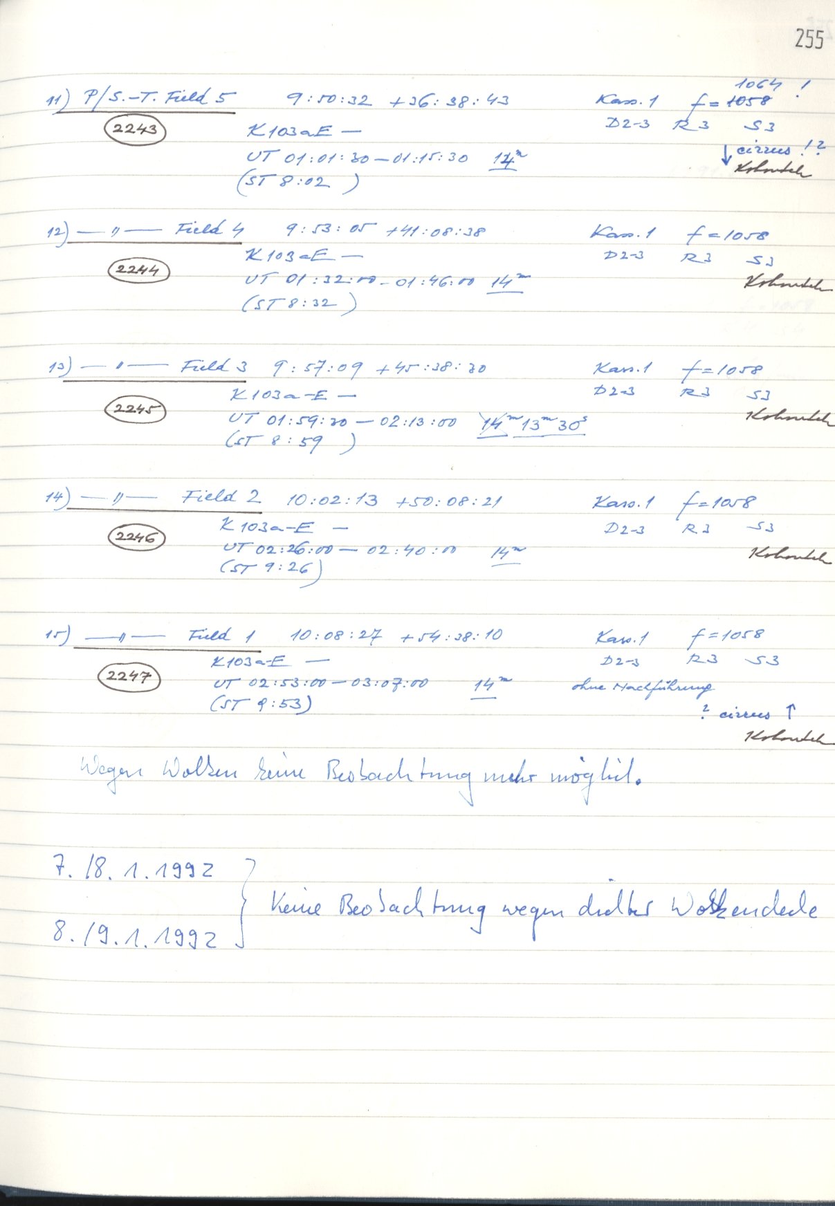 Logpage