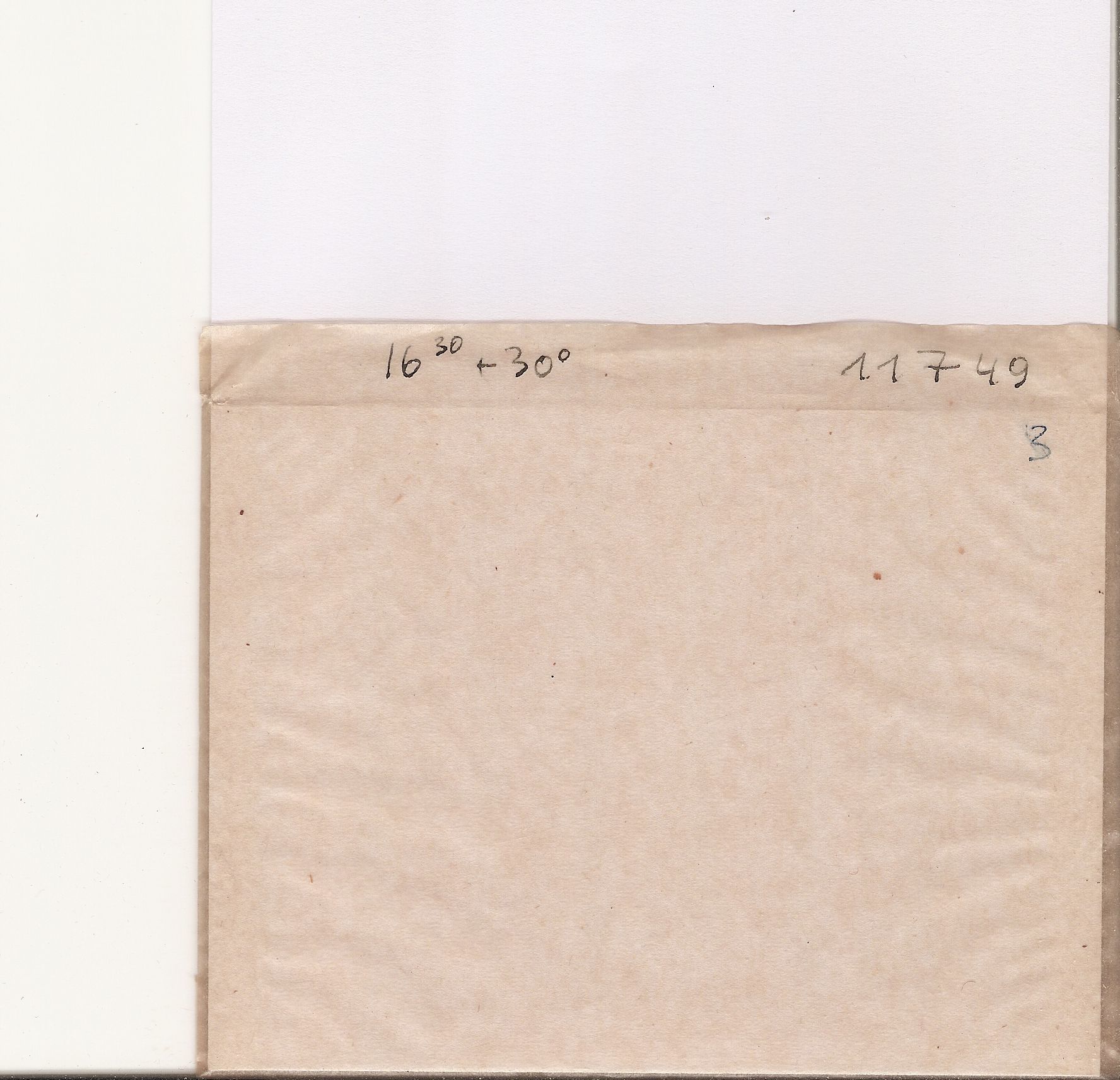 Plate envelope