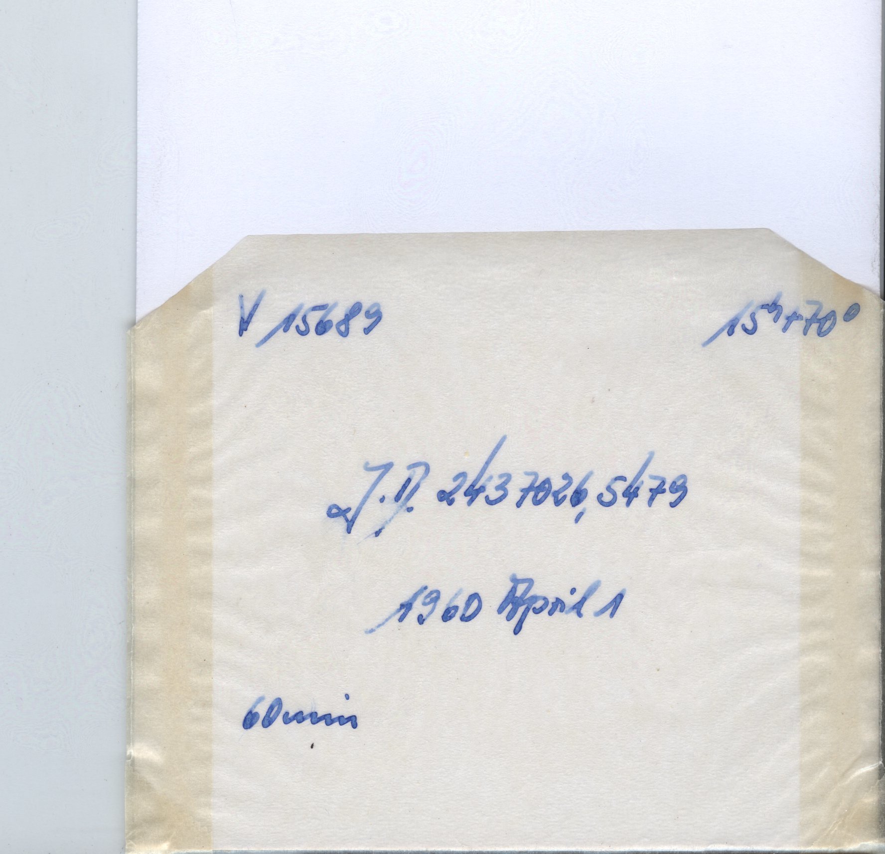Plate envelope