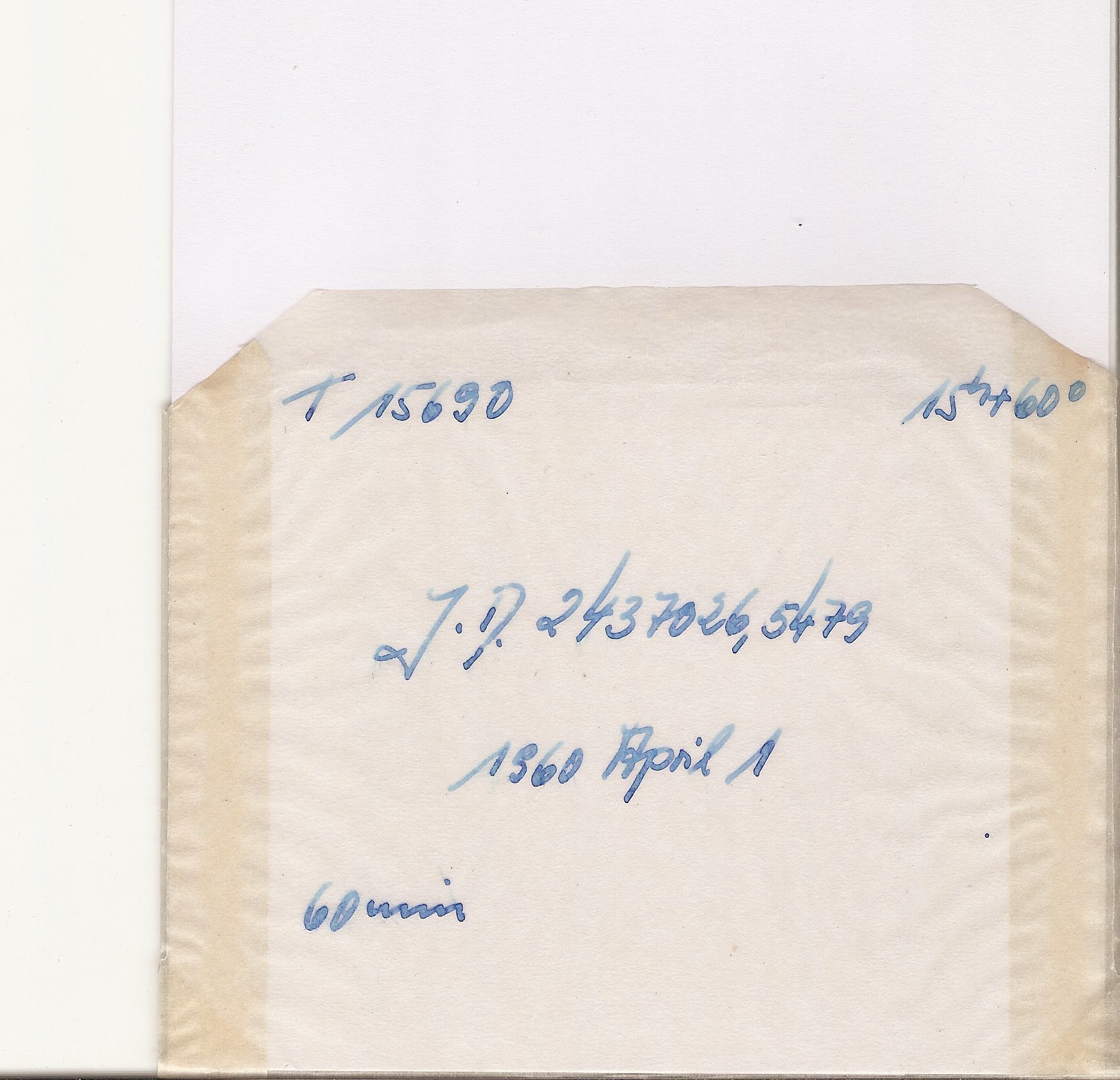 Plate envelope
