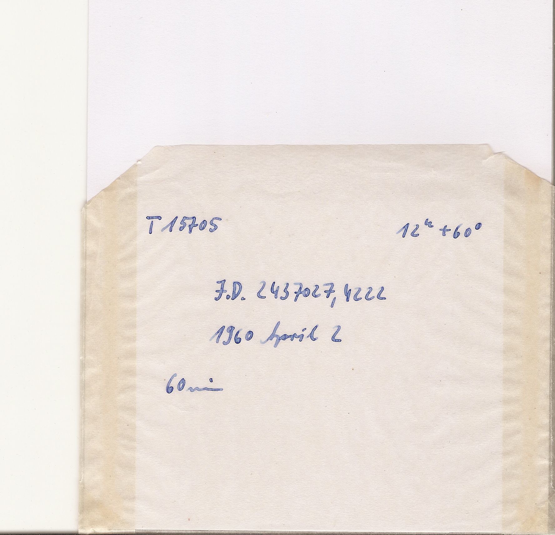 Plate envelope