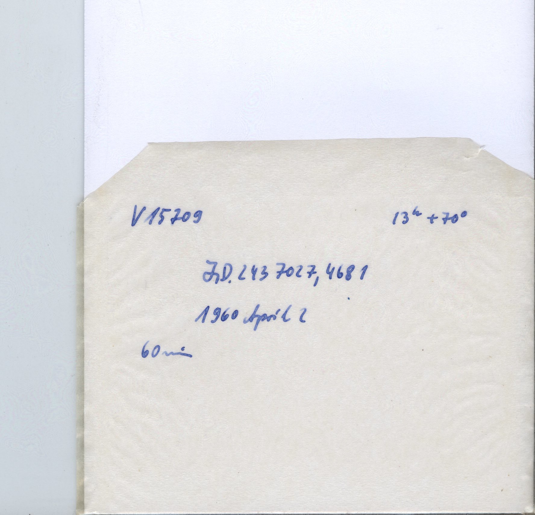 Plate envelope