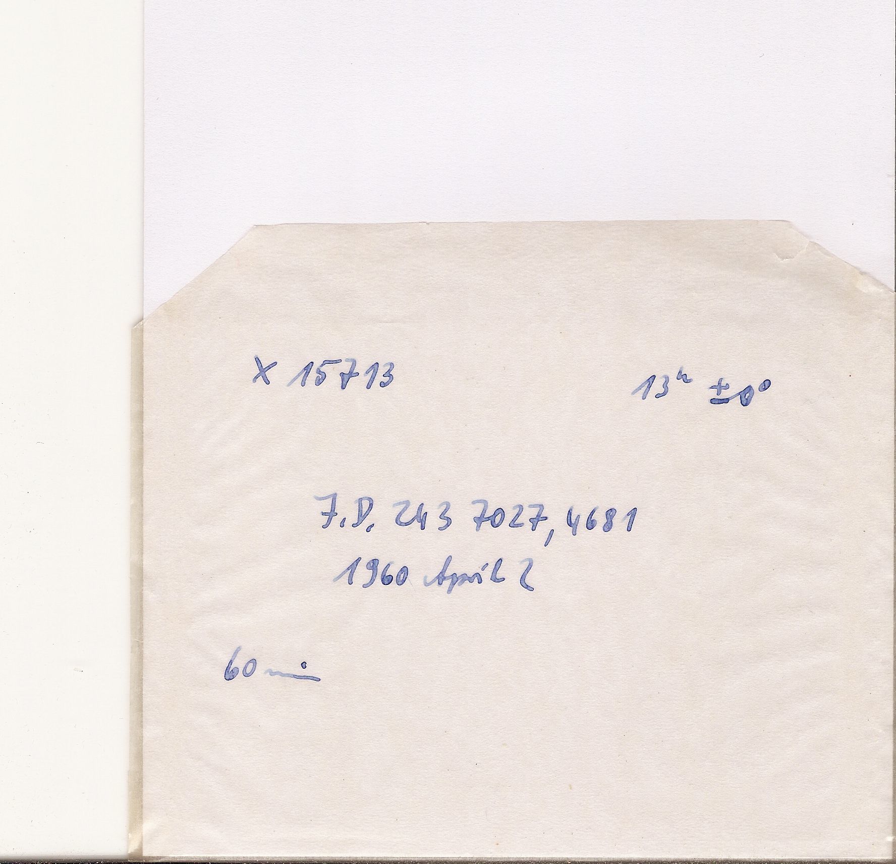 Plate envelope