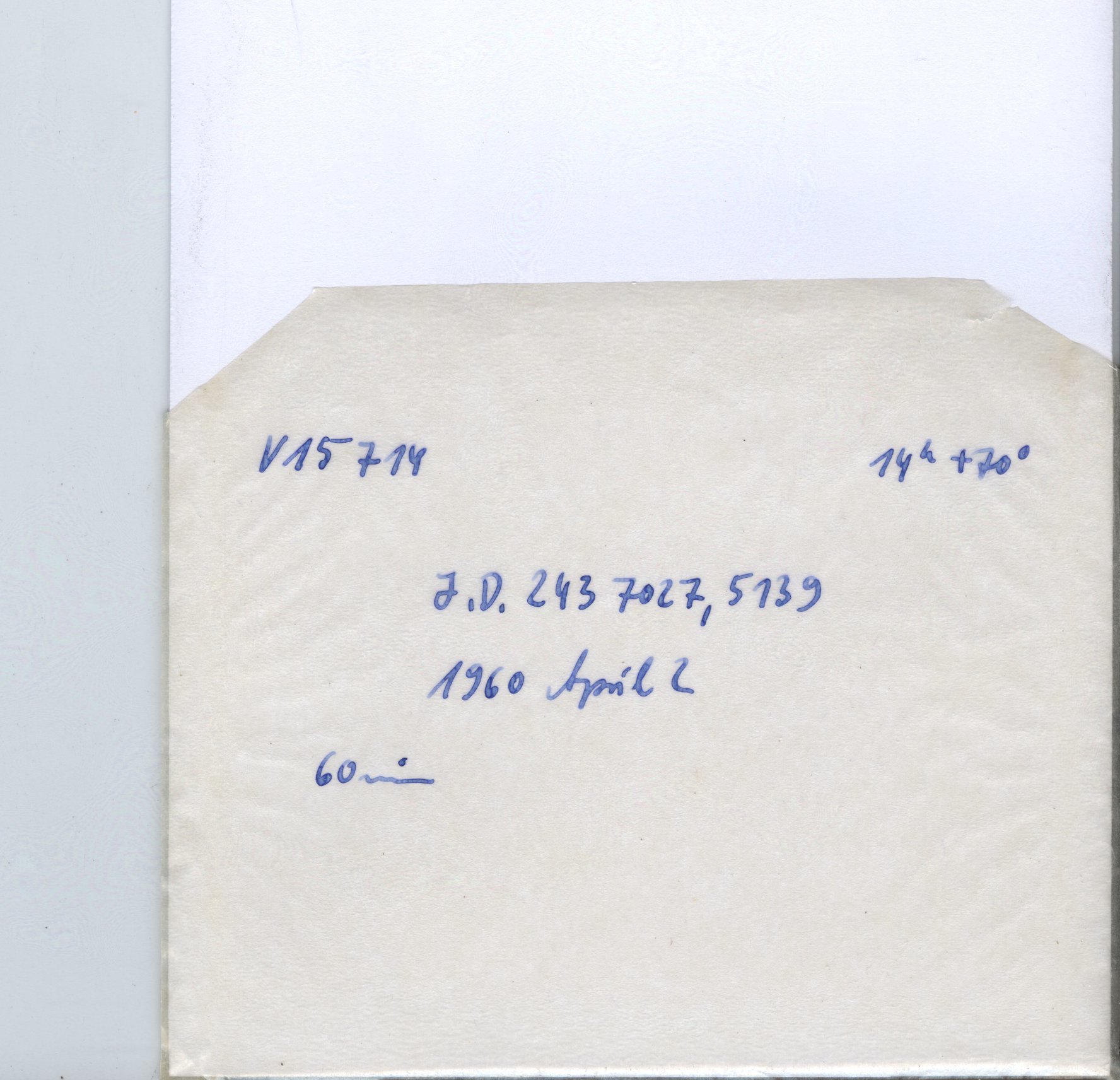 Plate envelope