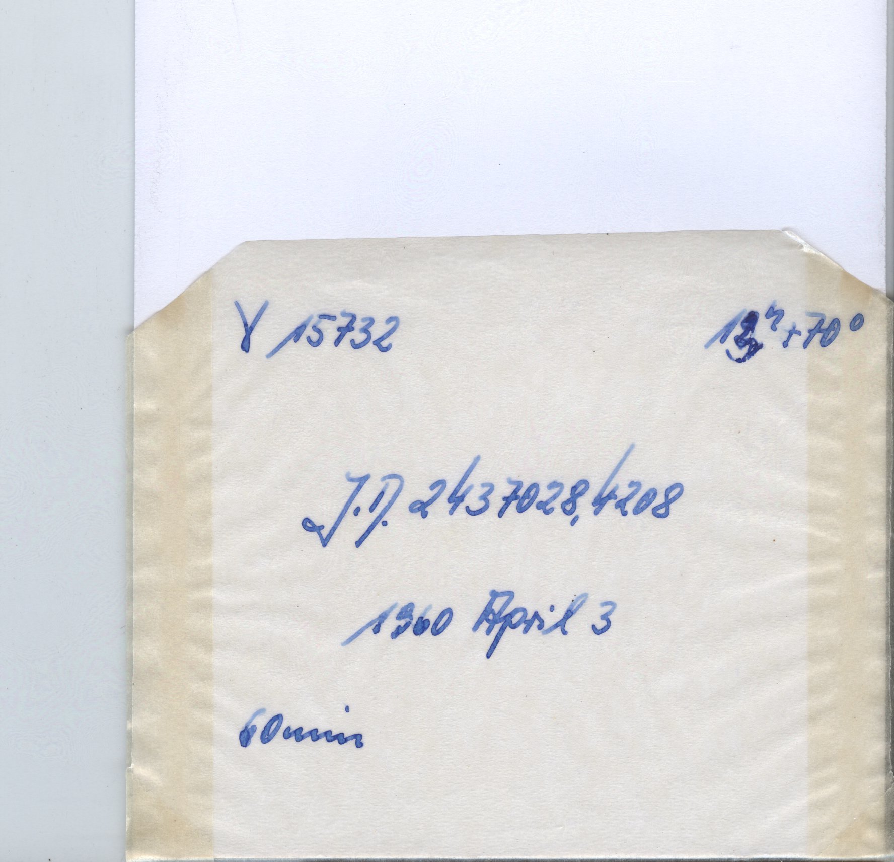 Plate envelope
