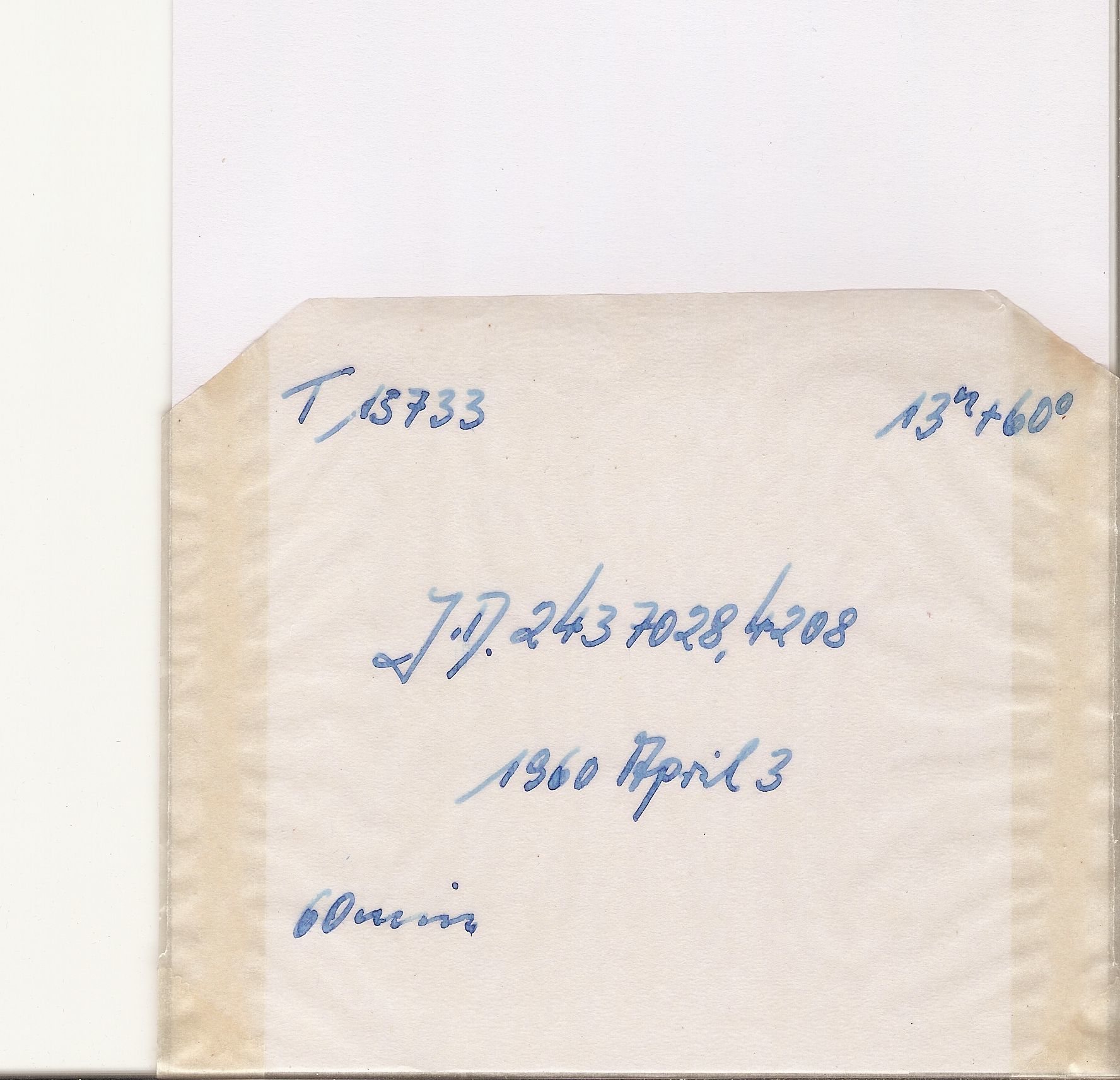 Plate envelope