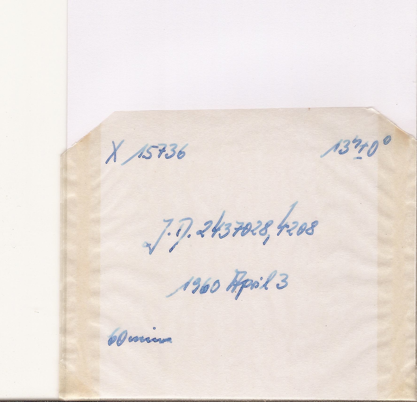 Plate envelope