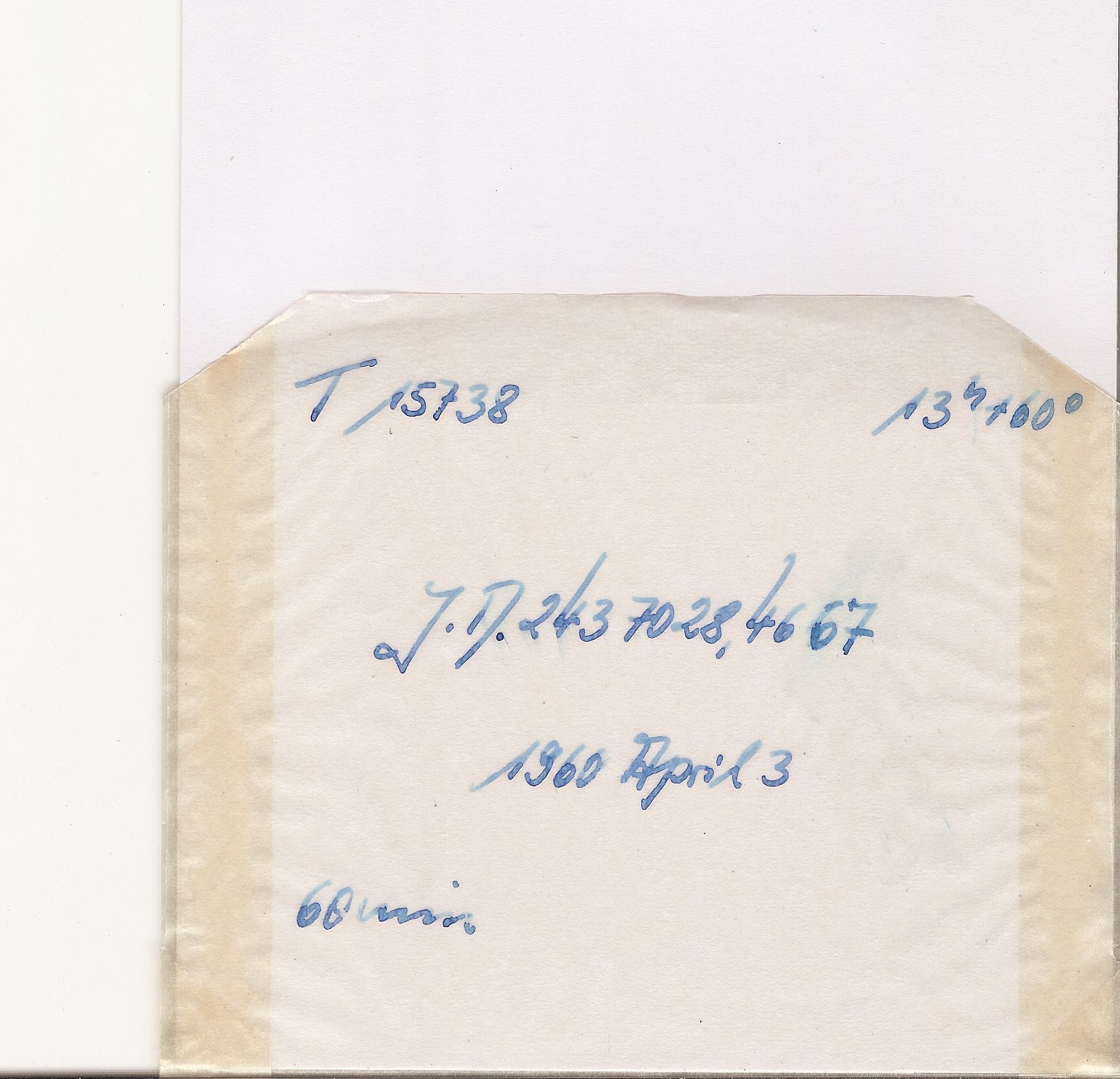 Plate envelope