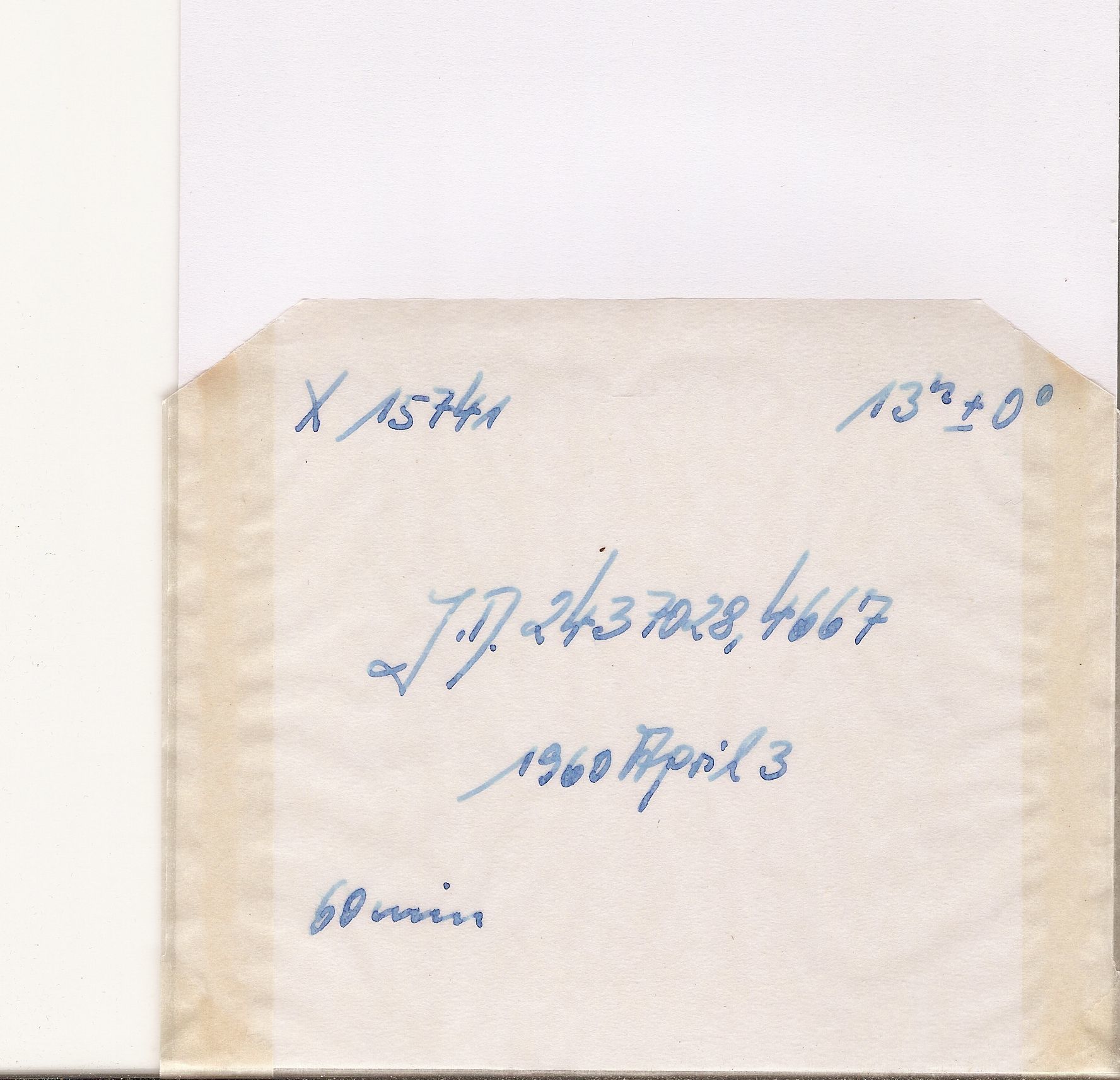 Plate envelope
