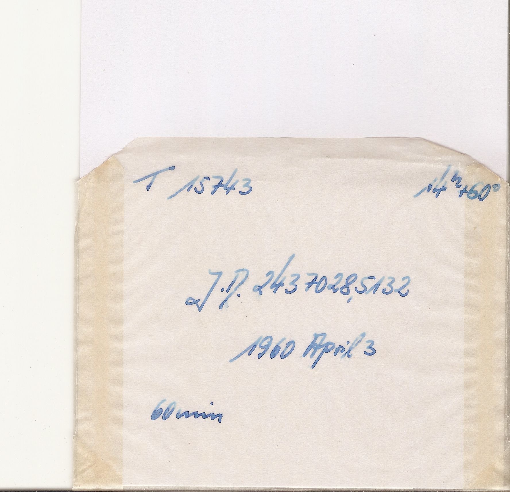 Plate envelope