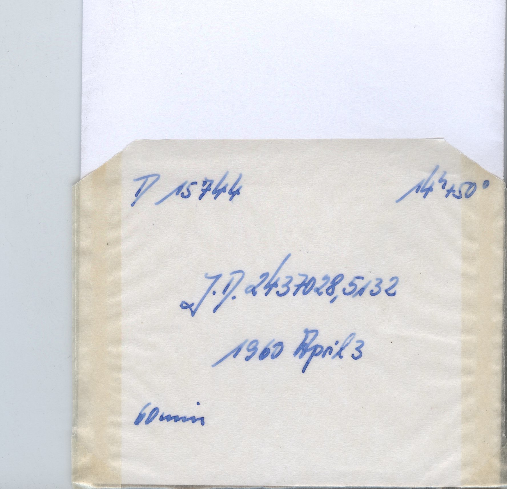 Plate envelope